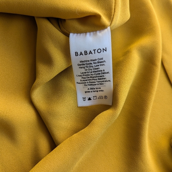 Aritzia Yellow Sleeveless Blouse - Picture 4 of 9